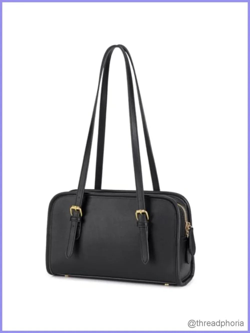 Vintage Faux Leather Hobo Bag with Adjustable Strap | Women's Compact Shoulder